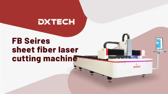 China Manufacturerdxtech Laser High Level Fiber Laser Cut Machine 1000W 2000W 4000W Stainless Metal Sheet Fiber Laser Cutting Machine Price